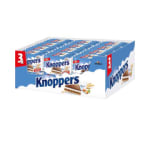 Pack: Knoppers Barquillos Rellenos de Chocolate y Avellana 24 x 75 g (Total 1,8 kg)