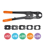 Pince à sertir EQUATION pour PER et multicouche pour 99,90€