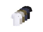 Jack & Jones T-shirts 5-pack voor €29,95 bij iBOOD