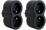 Legrand - Fiche multiprise 2 prises frontales (Lot de 2) à 7,26€ chez Amazon