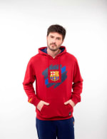 Polerón c/Gorro de Algodón Hombre Barcelona Oferta $10.000 Disponible en abc.cl