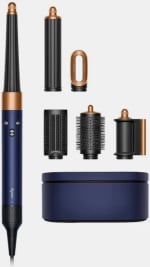 Dyson Airwrap Prussian Blue Rich Copper Straight+Wavy met gratis Opbergtas voor €399