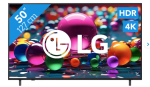 LG 50" Smart UA75 4K (2025) voor €369 bij Boxxer