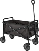 Amazon Basics Chariot d’extérieur pliable pour jardinage pour 36,09€ chez Amazon