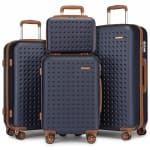 KONO 4-delige harde kofferset (13", 20", 24", 28") voor € 99,99 bij Joybuy