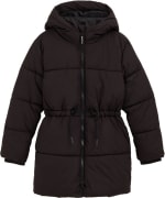 WE Fashion Meisjes Lange gewatteerde jas met capuchon voor €20 bij Bol