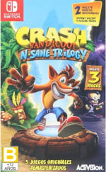 Crash Bandicoot N. Sane Trilogy Nintendo Switch por $559 | Amazon