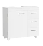 VASAGLE Mueble Bajo Lavabo Blanco Nube por 40,64€