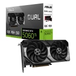 Tarjeta gráfica ASUS Dual GeForce RTX 5060 Ti OC Edition 8GB por 291.40€