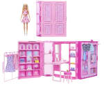 Barbie Dream Closet Muñeca Rubia Armario Ropa 25 Accesorios HXD58 por 26.97€