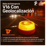 Baliza V16 Homologada DGT con Geolocalizador 2 unidades por 42,65€