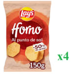4 Bolsas de 150 grs de Lays al Horno por 4.76€