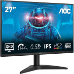 AOC Q27B36X 27 inch WQHD 144Hz monitor for £99.97 at Amazon