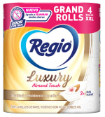 Papel Higienico Luxury Almond Regio 4pzas por $20 | LaComer