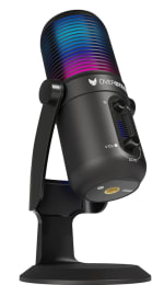 Oversteel - Elinvar Micrófono USB para juegos, Cardioide y Omnidireccional con Brazo