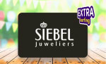 25% korting op Waardebon t.w.v. €100 van Siebel Juweliers bij Tripper