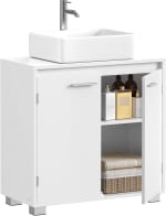 VASAGLE Wastafelkast 60 × 30 × 60 cm voor €44,79 bij Amazon