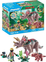PLAYMOBIL Dinos Triceratops familie 71821 voor €18,69 bij Amazon