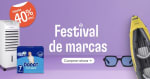 Festival de las marcas 40% descuento + 21€ en cupones en tus compras Miravia ofertas