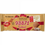 6 tabletas Turrón de chocolate clásico Suchard 230 g por 14.80€ (und por 2,46€)