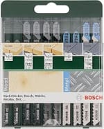 Bosch decoupeer zaagbladen set - 10-delig voor €6,29 bij Amazon
