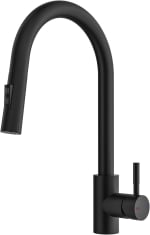 Rainsworth Grifo de cocina negro con alcachofa extensible por 31€