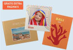 Tot 96 gratis extra pagina's bij fotoboek + 30% korting op fotoproducten bij Albelli