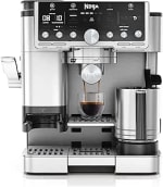 Cafetera express Ninja Luxe Café Pro, 9 bar, 1650 W, Sistema doble espuma por 457.85€