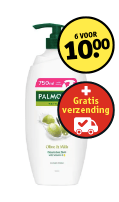 Palmolive douchegel 750ml 6 voor 10.00 bij Kruidvat