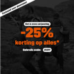 25% korting op bijna alles bij Revolutionrace