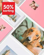 50% korting op basis fotoboeken vanaf €40 bij HEMA