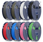 Filament PLA Mat Multicolore - WOODOURS - Lot de 8 - 1,75 mm - 2 kg à 64,44€