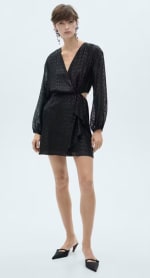 Vestido cruzado aberturas laterales por 4.99€
