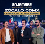 Gratis: Enjambre en el Zócalo (CDMX) — Vitae Fest, 8 nov 2026