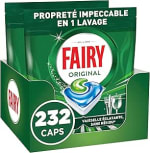 Tablettes Lave-Vaisselle Tout-en-1 Fairy Original à 29,99€