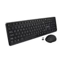 V7 CKW350UK Wireless Keyboard and Mouse Combo, Silent 1600 DPI Mouse and Single USB