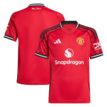 Manchester United Kids Adidas 2025 26 Shirt Home or Away Code Deal