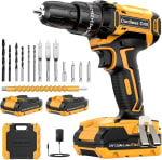 Taladro Percutor 21V 42Nm 2 Baterías por 39,99€