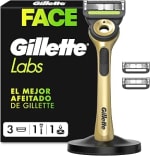 GilletteLabs Maquinilla de Afeitar Champion Gold Edition con 3 Recambios por 15.25€