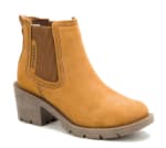 Botín de Cuero Chealsea Mujer Café Claro CAT por solo $114.990 en Falabella