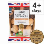 Tesco Chestnut Vitamin D Mushrooms 250g £0.80 Clubcard Deal