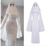 Disfraz de Fantasma Mujer por $169.99 en Amazon