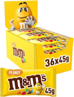 M&M'S PEANUT 36 sachets (36 x 45 g) pour 17,99€ chez Amazon