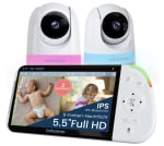 Babysense Full HD split-screen-babyfoon met 2 camera's voor 147,31 euro