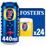 Fosters The Amber Nectar Lager Beer 24 x 440ml for £10 at Tesco