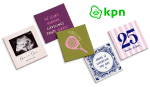 Gratis tegeltje (11x11 of 15x15) bij Kaartje2go voor KPN leden