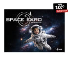 Space Expo 4-12 jaar ticket voor €10 met Kruidvat klantenkaart