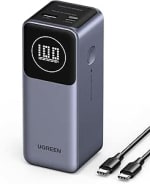 UGREEN Nexode Power Bank, 12000mAh 100W Fast Charging Portable Charger, Battery Pack