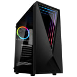 Kolink Void RGB Midi Tower Case (Black, Tempered Glass) - £19.99