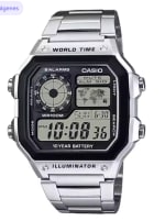 Casio AE-1200WHD-1AVEF Reloj Hombre Resistente Al Agua por 42.41€